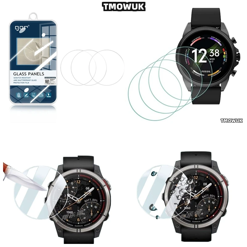 

Для Garmin Quatix 7 Pro Quatix7 закаленное стекло защитная пленка для экрана аксессуары 9H против царапин HD прозрачная