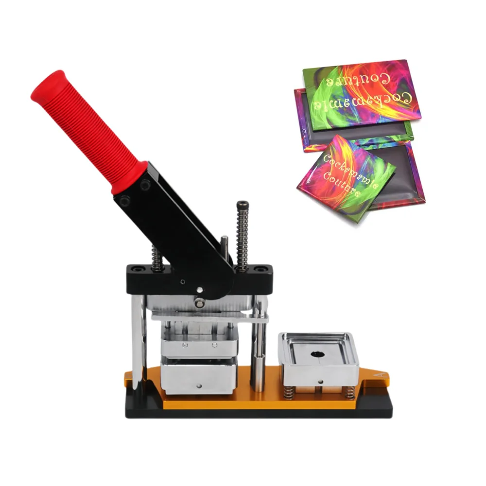 

Cheapest 50*50 Mm 2*2 Inch Square Badge Fridge Magnet Making Machine Kit Including 100pcs Materials Fridge DIY Badge/pin Maker