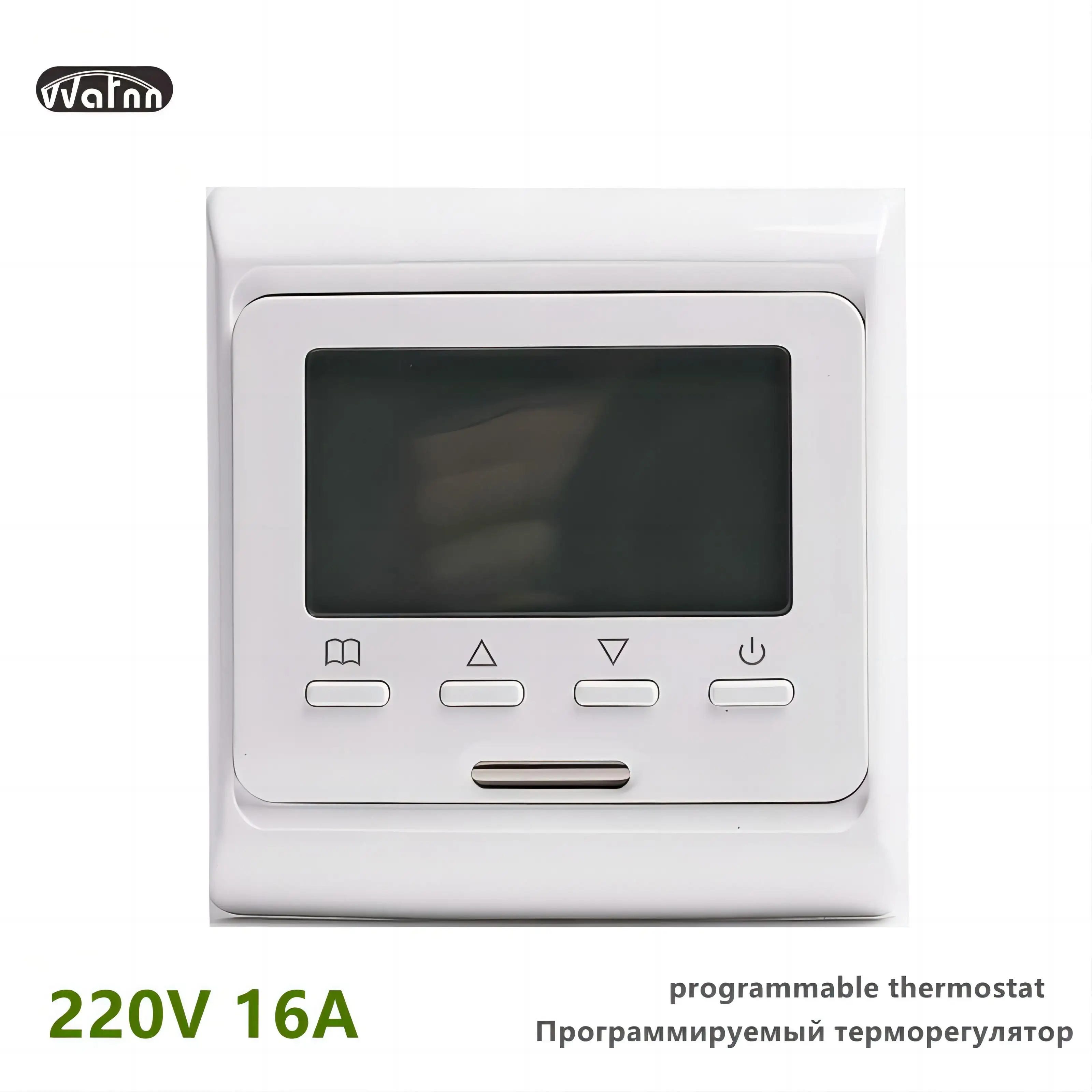 

LCD Weekly Programmable Floor Heating Temperature Regulator Controller 16A 230V Air Machanical Thermostat Warm Room Universal