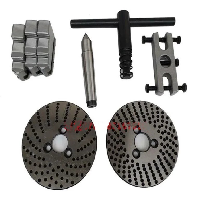 BS-1-6 INCH  Dividing Head semi-Universal Milling Machine 3-Jaw Chuck Tailstock Dividing Plate Dividing Head