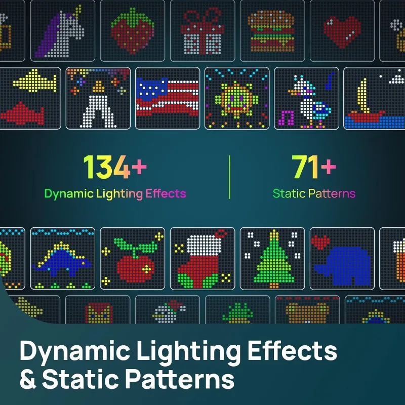 أضواء الستار الذكية عيد الميلاد LED سلسلة أضواء الجنية APP التحكم DIY نمط اللون لغرفة النوم في الهواء الطلق داخلي زينة عيد الميلاد