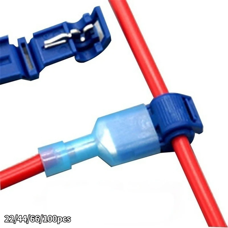 20pcs Quick Elect Connectorative Cable Connectors Snap Splice Lock Wire Terminal Crimp Wire Connector Electric