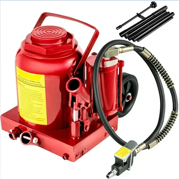 Air Hydraulic Bottle Jack 50 Ton Manual 110200lbs Heavy Duty Auto Truck RV Repair