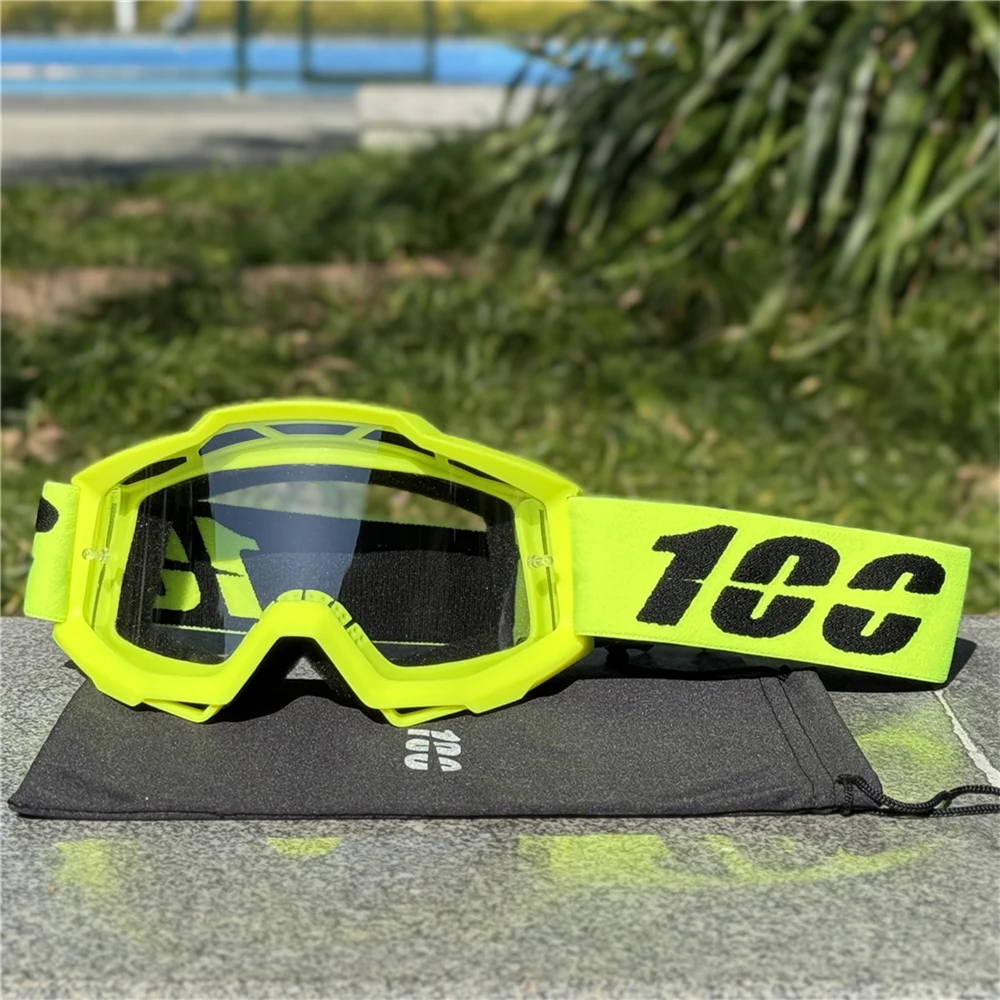 High Quality 100 Motocross Goggles ATV Protection Cycling Racing Motorcycle Glasses MTB Mask Sunglasses Windproof Skiing Goggles image 4