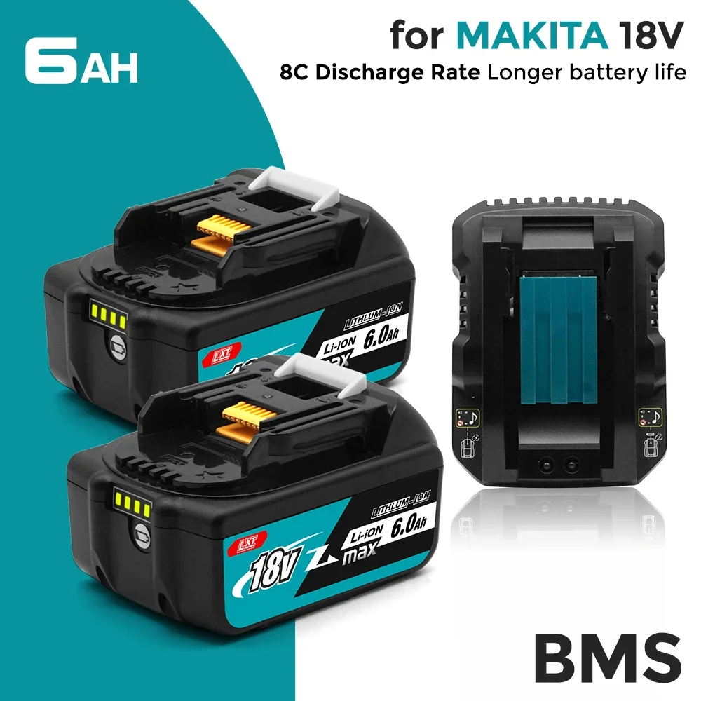 

BL1850 For Makita 18V Battery Rechargeable Battery 18650 Lithium-ion Cell Suitable For Makita Power Tool BL1860 BL1830 LXT400