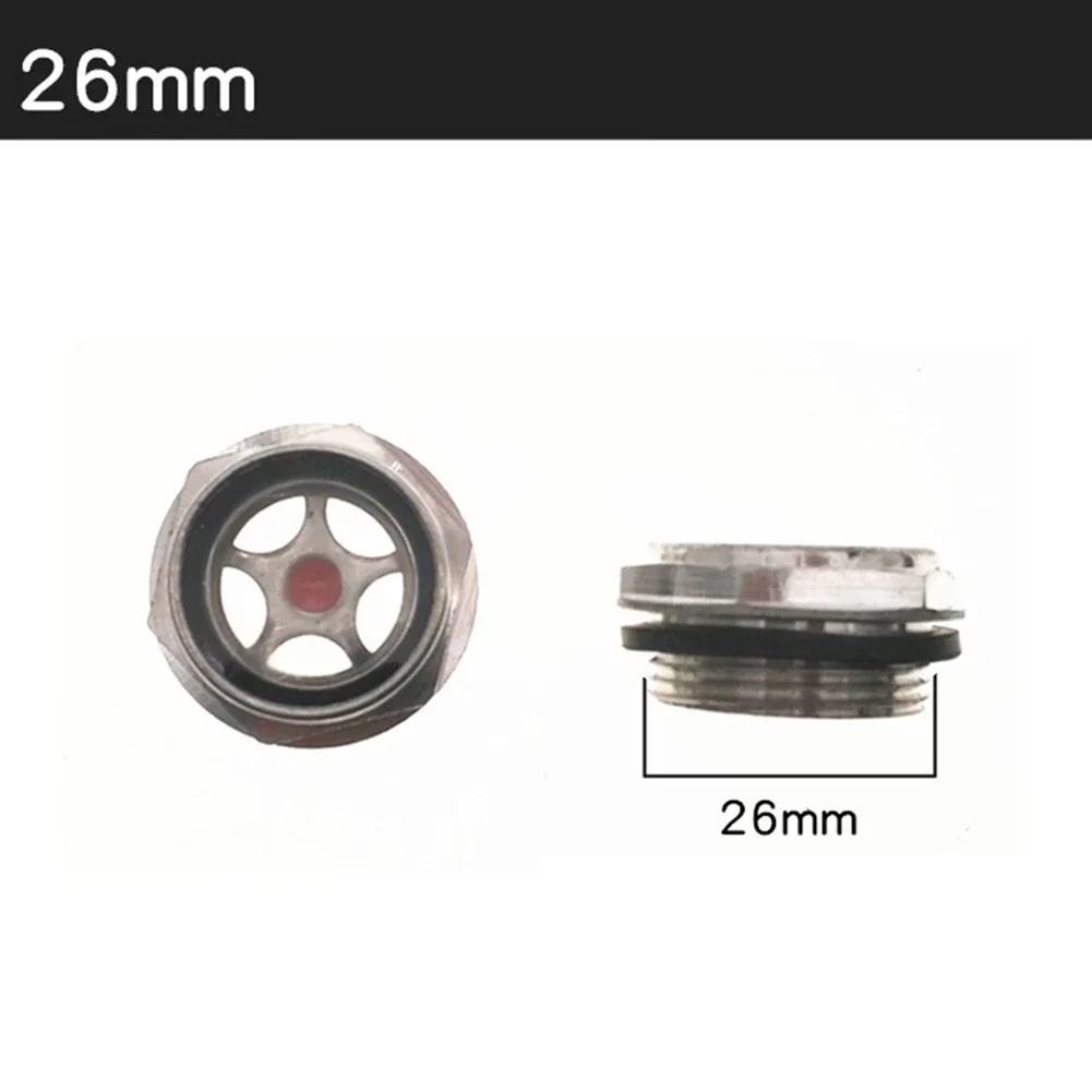 High Quality Parts Plastic Oil Plug 1PC Air Compressor Accessories Aluminum Oil Mirror For Air Compressor Part