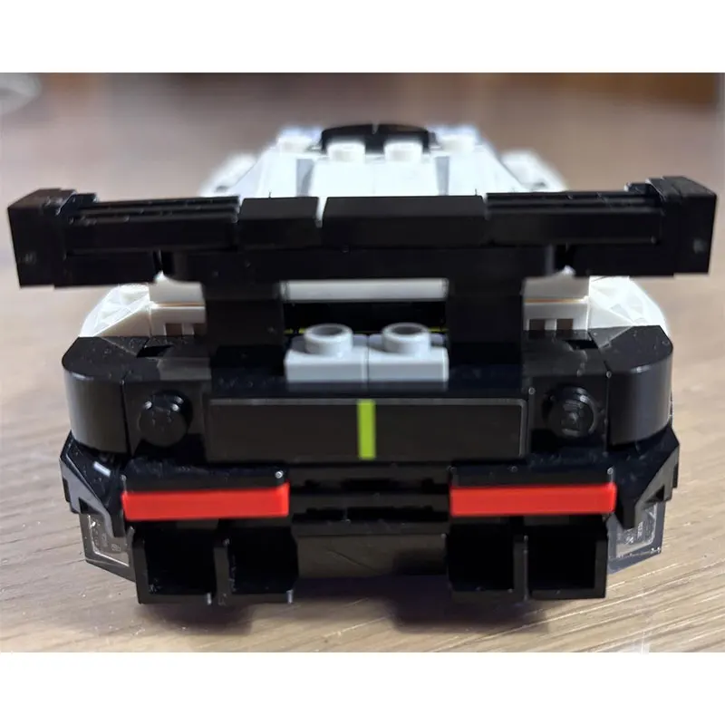 225 pièces MOC- 214604   Lamborghini Huracan STO voiture supercar Technique véhicule figurines classique rallye coureurs blocs de construction jouets pour