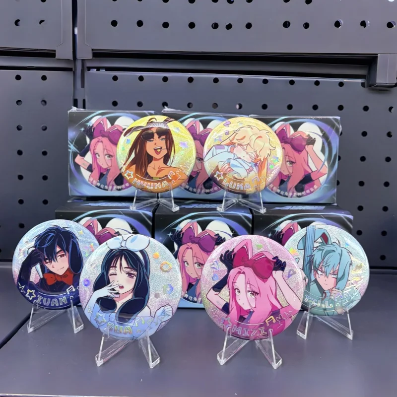 

Лидер продаж, официальные товары в стиле аниме, серия Alien Stage Rabbit, наклейка со звездой, булавка, подарок IvanTill, аксессуары в стиле аниме, подарок на день рождения