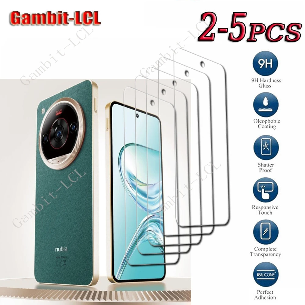 2-5PCS 9H HD gehärtetes Glas für ZTE Nubia Focus 2 Ultra 5G NubiaFocus2 Focus2 Focus2Ultra Displayschutzfolie