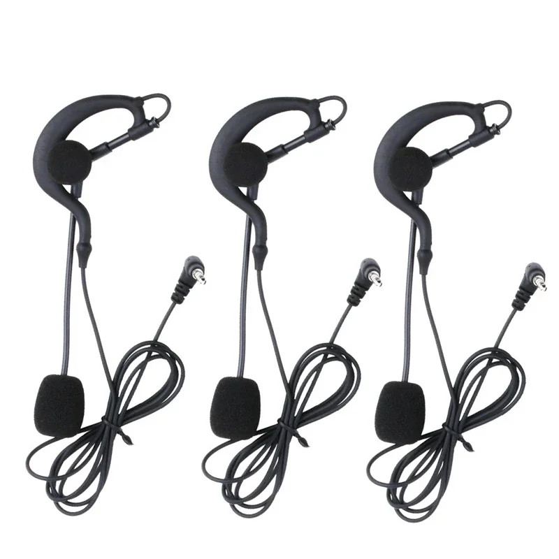 1/3/6Pcs 3.5mm Interface Referee Headphone For 3.5mm Jack EJEAS V6 pro V4 plus FBIM V6 Referee Helmet Intercom