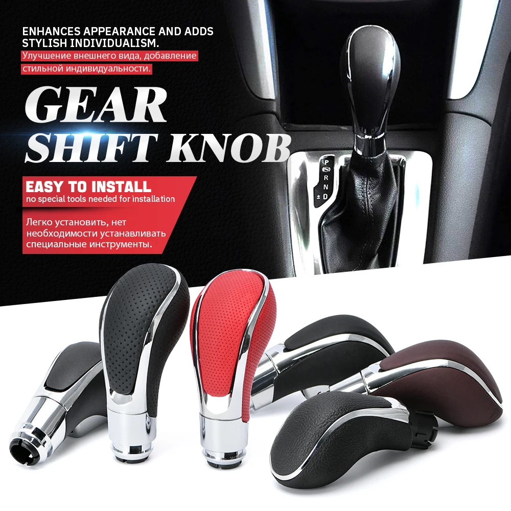 VR - 1 x Universal Black Automatic Gear Stick Shift Knob For Opel/Vauxhall/Insignia Car Gear Knob VR-GSK97