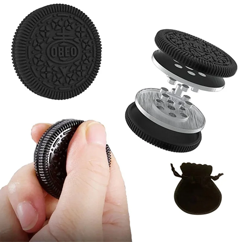 Alloy EDC Fidget Spinner Toys for Kids Fingertip Anti-stress PPB Haptic Coin Slider Spinner Office or House Toys for Adult Gifts