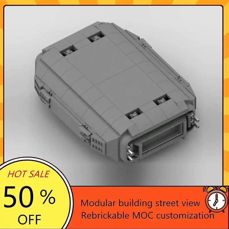 

352PCS Popular Space War Movie Model MOC Building Bricks Shuttle Pod Modular Technology Gifts Holiday Assemble Children Toy Suit