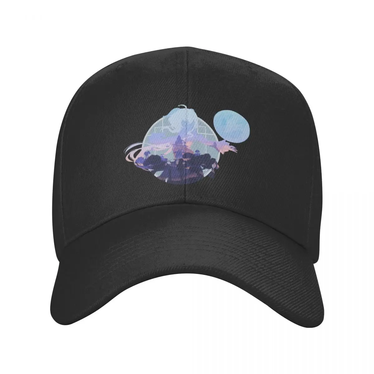 Ganyu Divergent Vision Baseball Cap derby hat Golf Cosplay Hat Baseball Cap Women Caps Men's