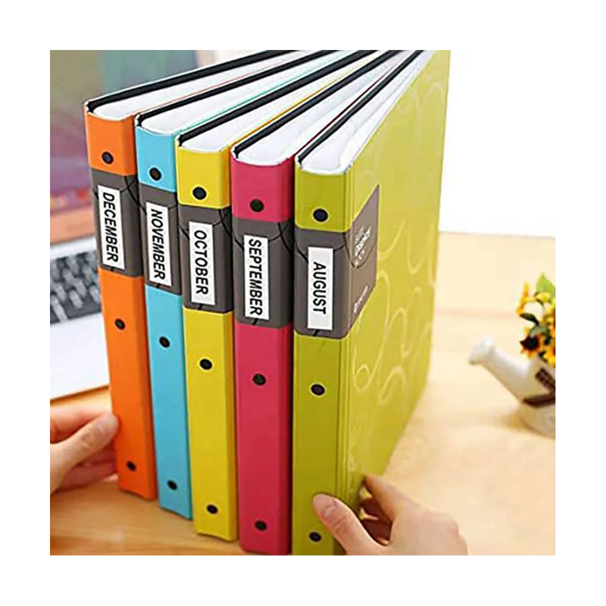 5 buah 18mm TZC Label pita kertas cetak Label untuk mesin Label Brother Printer Label stiker pita