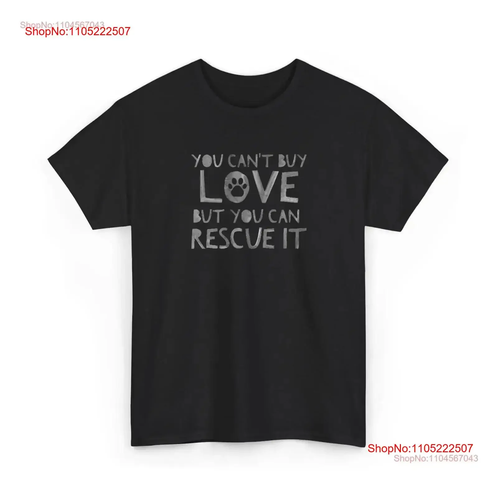 Rescue Love T Shirt…