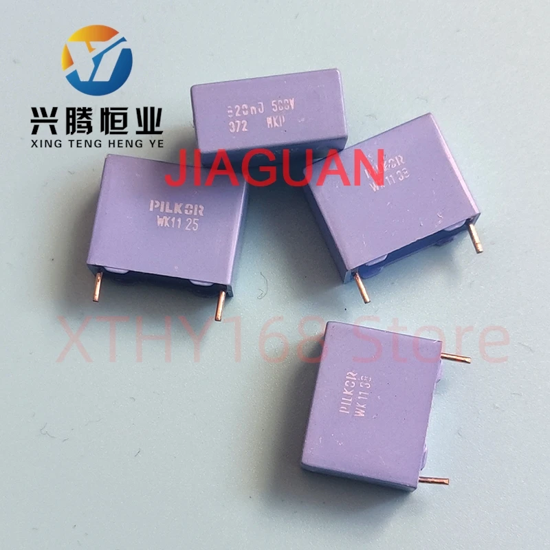

10 шт. оригинальный новый PILKOR BC MKP372 0,82 мкФ 500 В P15MM 824 820NF 824/500 В синий конденсатор пленки MKP 372 0,82 мкФ/500 В