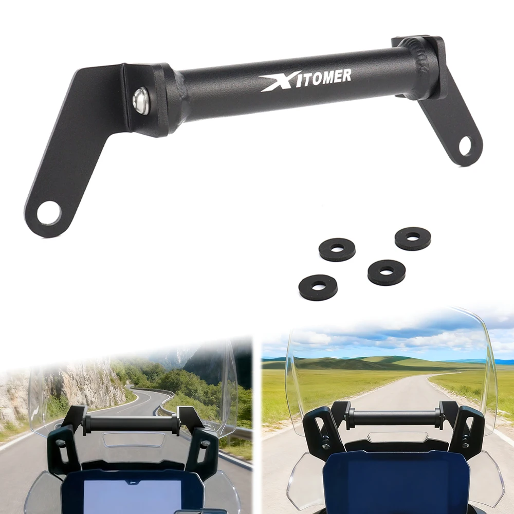 

Fit For Triumph Tiger 850 Sport 2021-2024 Tiger 900 GT /Rally Pro Motorcycle Navigation Bracket Phone Holder GPS Plate Support