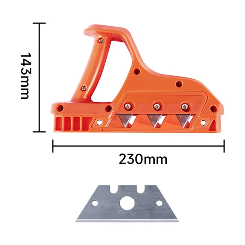 45/60 องศา Plasterboard Quick เครื่องตัด Chamfering Planer Hand Plane Cork Board Drywall Edge Chamfer ช่างไม้ Trimmer เครื่องมือ