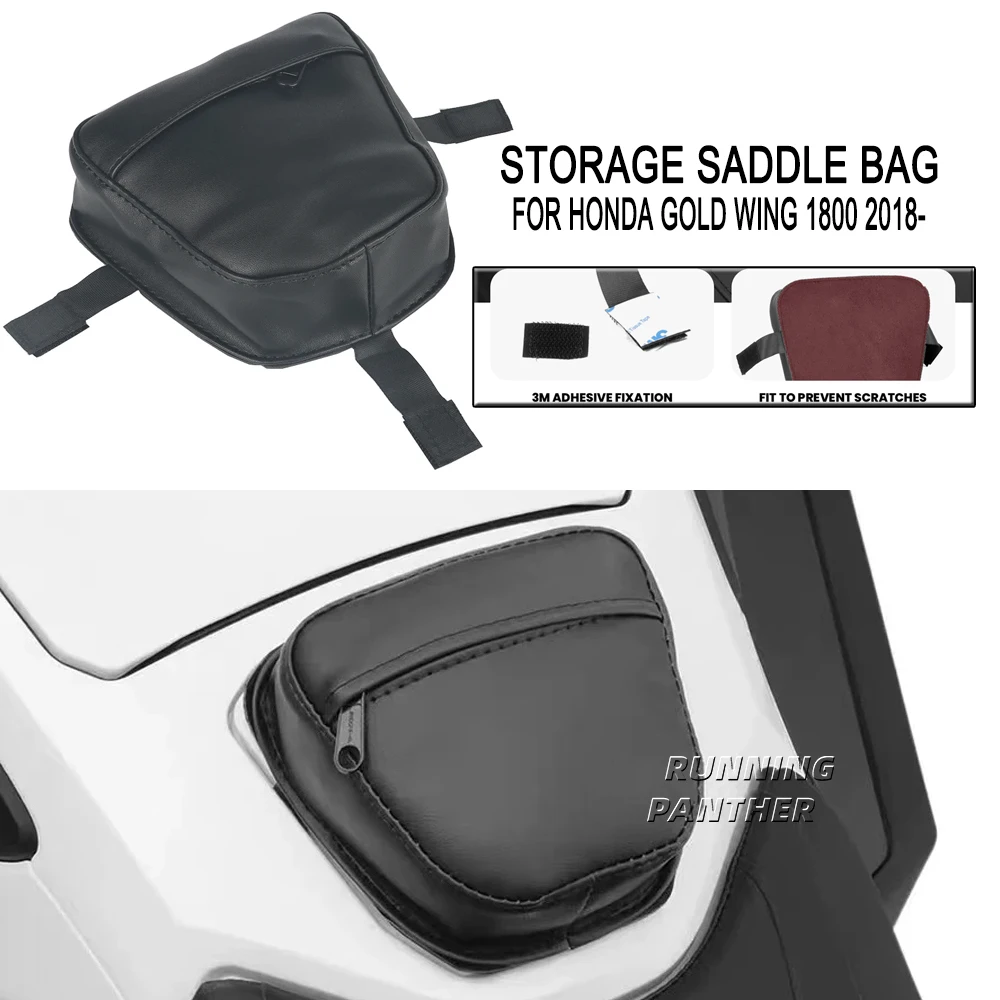 For Honda Gold Wing GoldWing GL1800 GL 1800 2018-2019 Motorcycle Tour Tank Bag Trunk Organizer Storage Saddle Bags