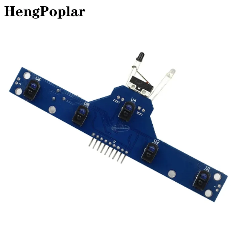 Five-Way Tracing Module Tracing Sensor Tracking Module 5Large Function Sending Routine