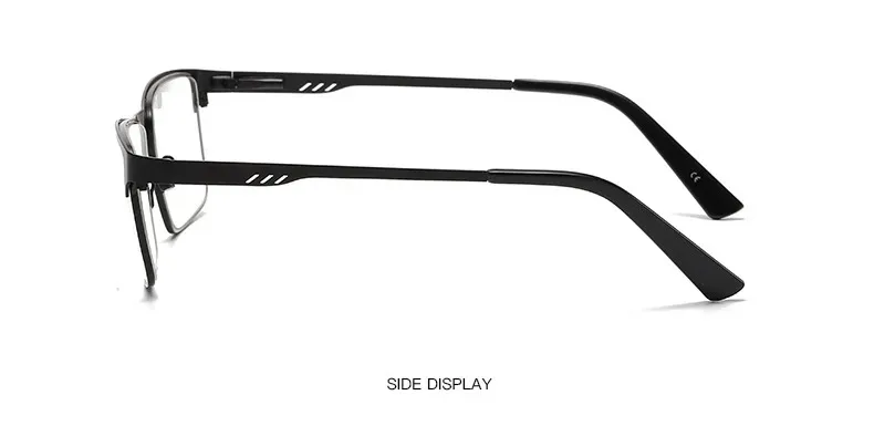 Lesebrille für Herren, blaues Licht blockierende Optik, Linsen für Damen und Herren, blendfreier Filter, leichte Brille mit Federscharnier – Detail 8