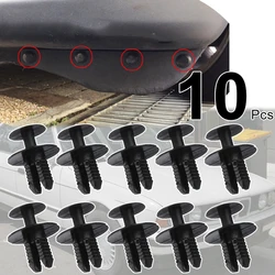 10Pcs For BMW E34 E39 E60 E61 F06 F07 F10 F12 F13 F32 F33 F36 F82 F83 Engine Bay Shield Boot Lining Trim Panel Carpet Clip Rivet