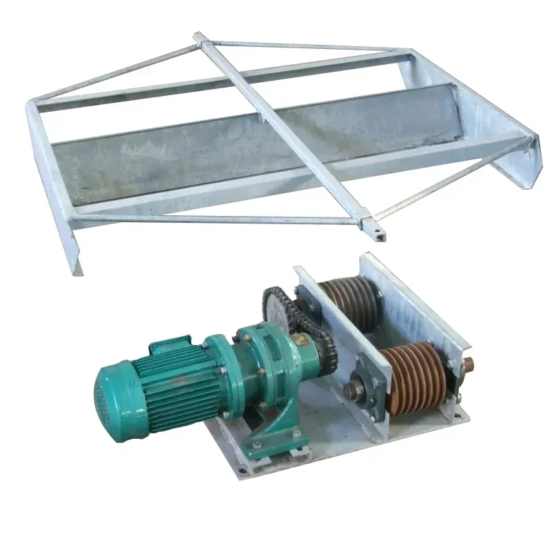 Chicken Manure Removal System for Husbandry Factory Direct Price Animal Manure Cleaning Scraper