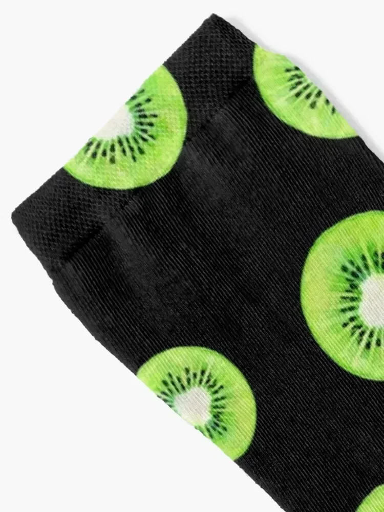 Kiwis on Black Socks Children's japanese fashion shoes heated Men's Socks Luxury Women's