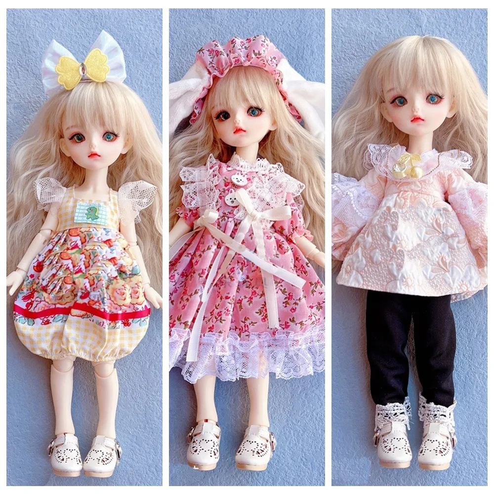 30cm Doll Dress Jk Uniform Clothes for 30cm Doll Toy Accessories Doll Clothing 30cm Dolls Skirt NO Doll Multiple Color