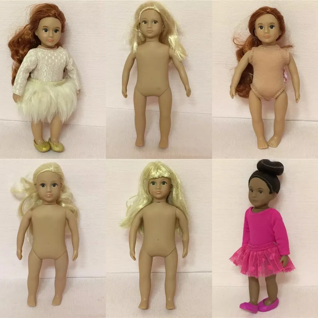 دمية الكلب الأمريكية الصغيرة ، دمية صغيرة ، لعبة عيد ميلاد الفتاة الصينية ، بيفا باووكس نوانوانمنجوو ، 6"