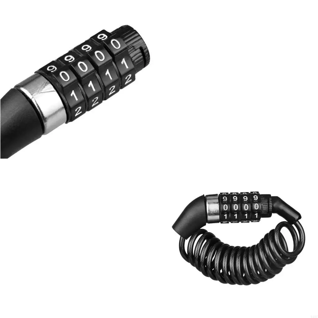 

High Security Helmets Lock Small Designs Lock for Bikes Skateboards Backpacks