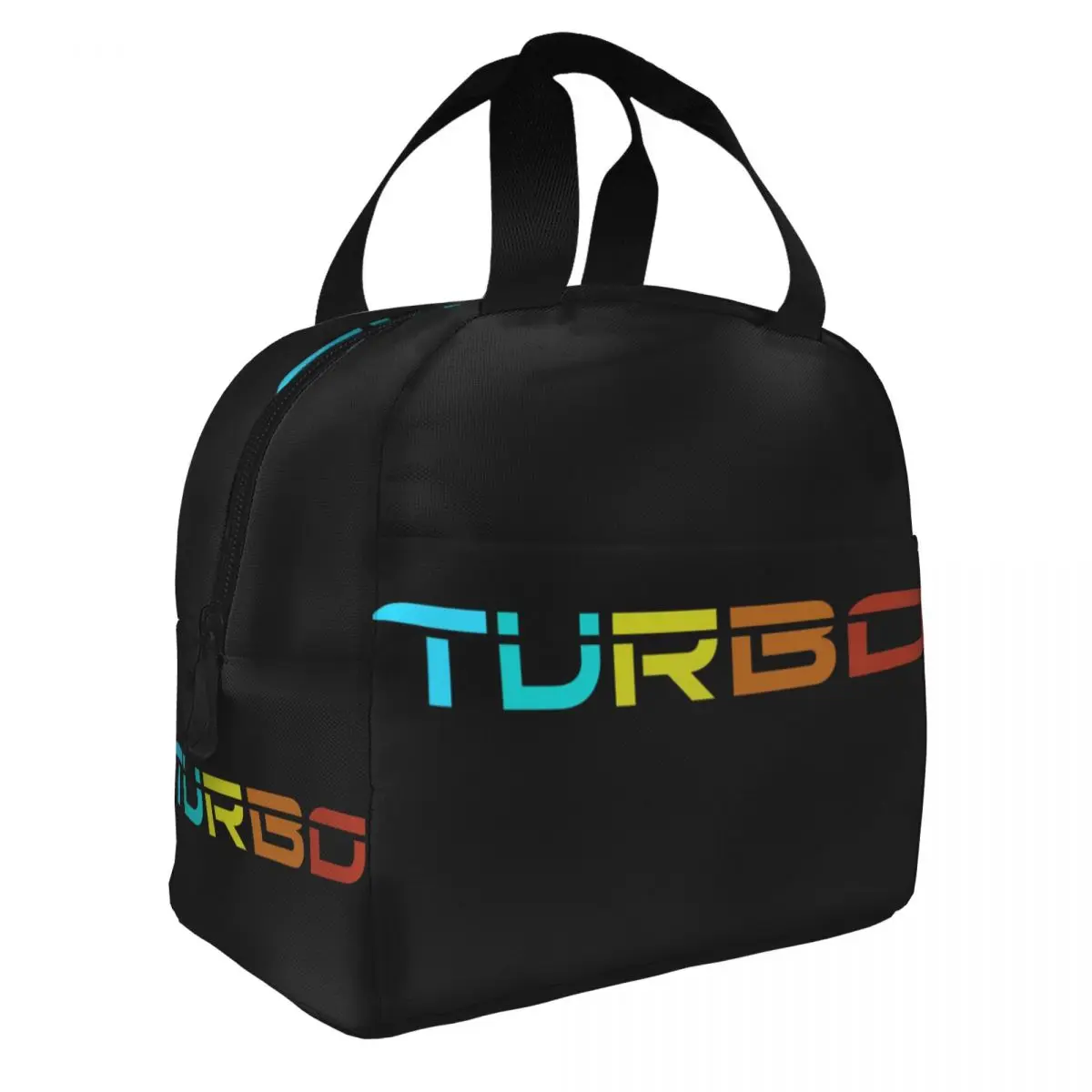 Turbos Racing Insulated Lunch Bag for Women Waterproof Cooler Thermal Bento Box Office Picnic Travel