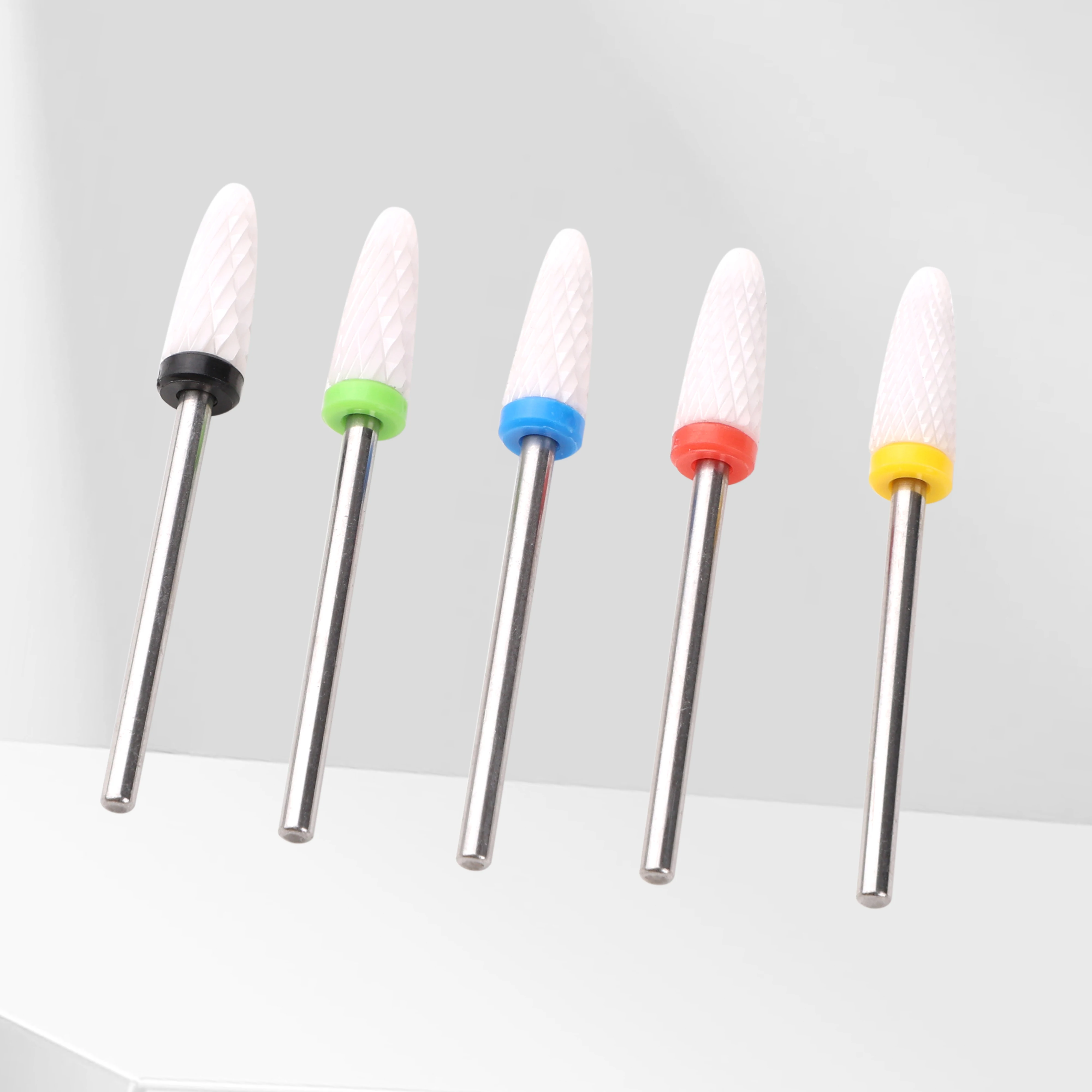 Punta da trapano per unghie in ceramica trapani elettrici per manicure per macchine fresa per unghie accessori per pedicure strumenti