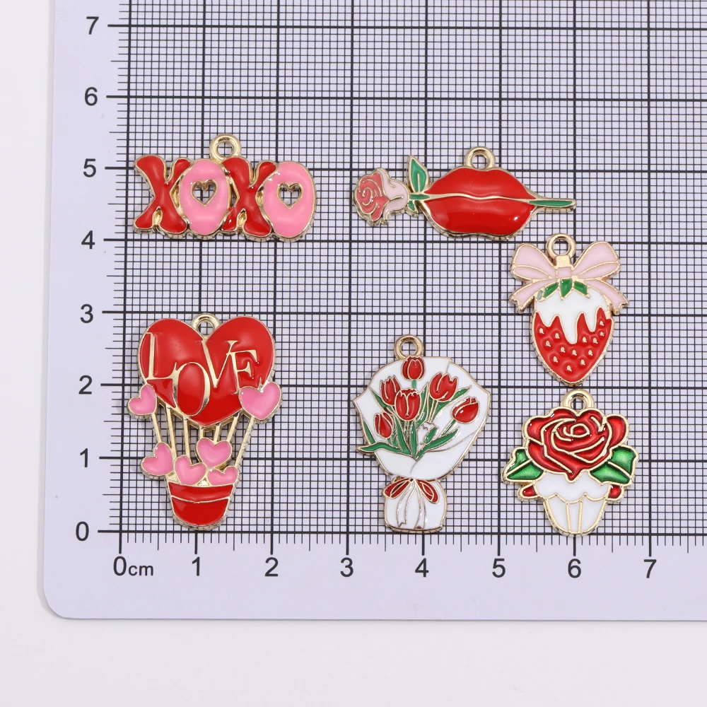 15pcs/Set Romantic Love Heart - Jewelry Making Earring Supplies review and price