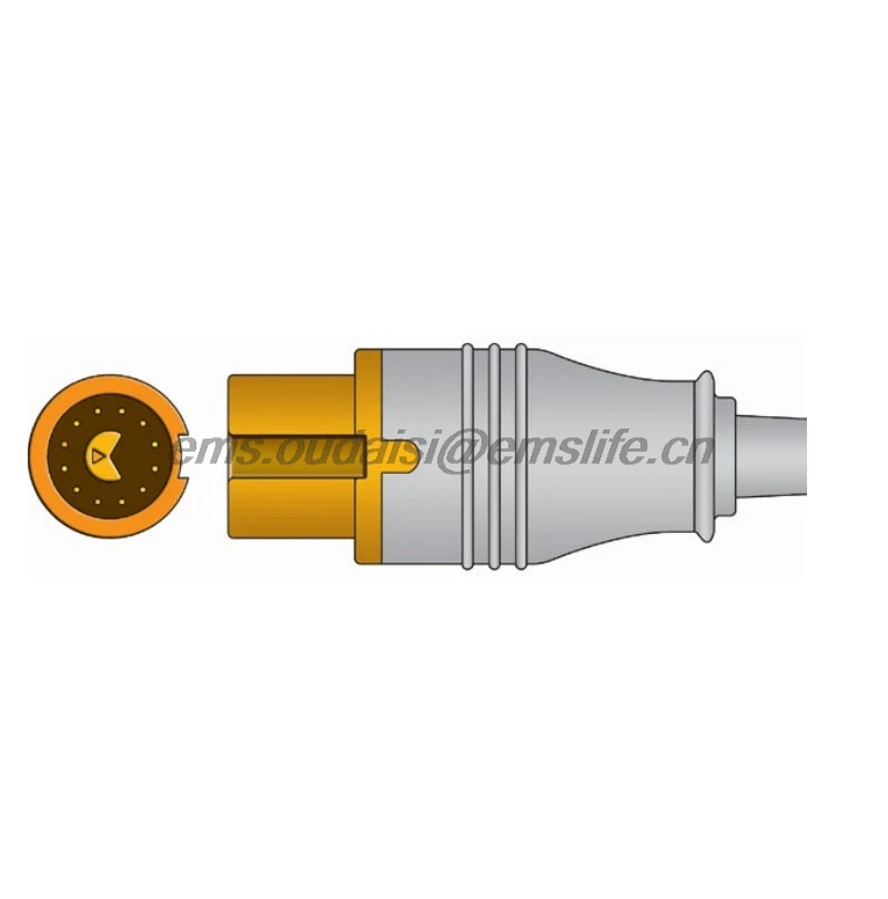 Fukuda 12p IBP   connector for patient monitor cable