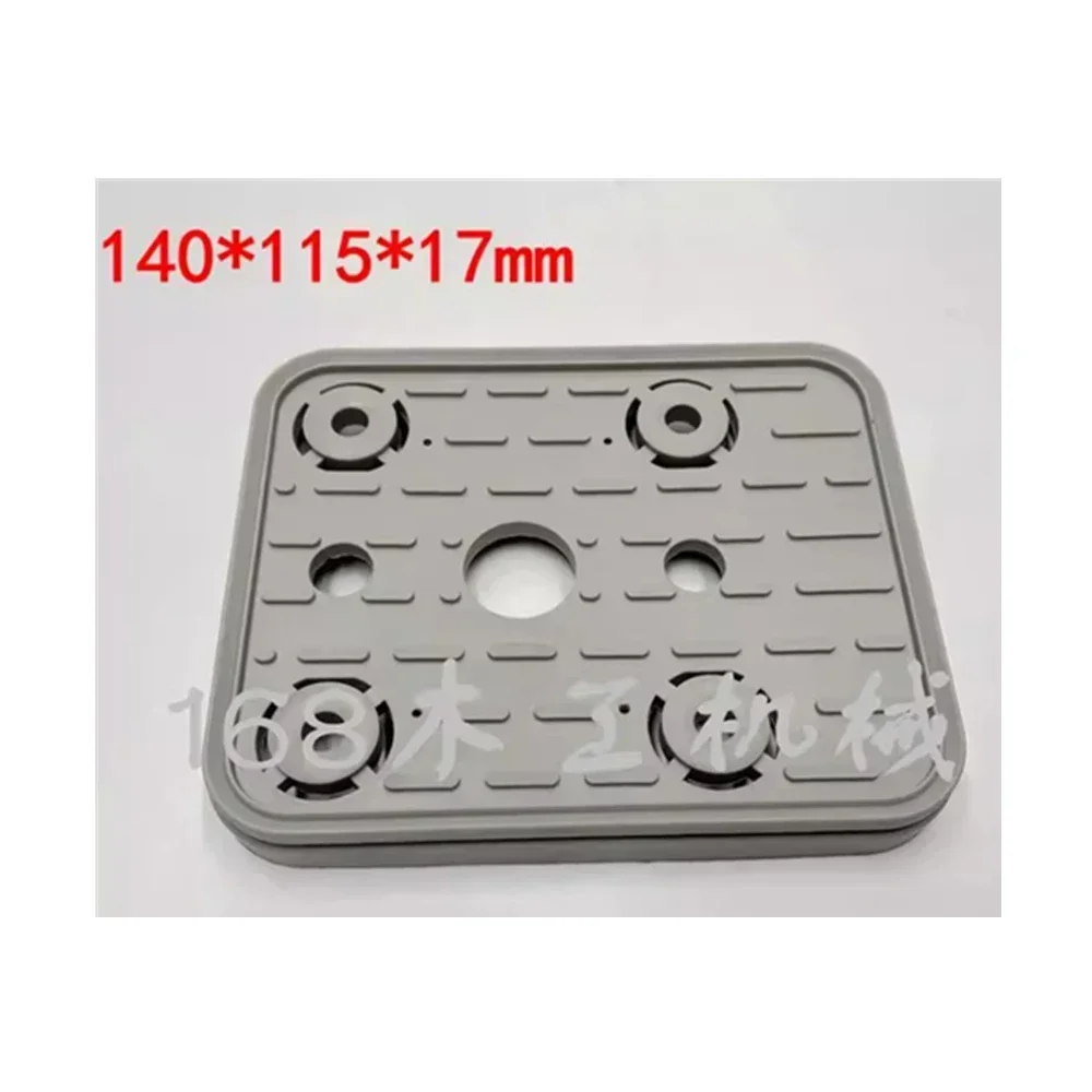 5PCS/lot CNC Machining Center Suction Cup Suction Block Suction Cup Rubber 140 * 115 * 17mm