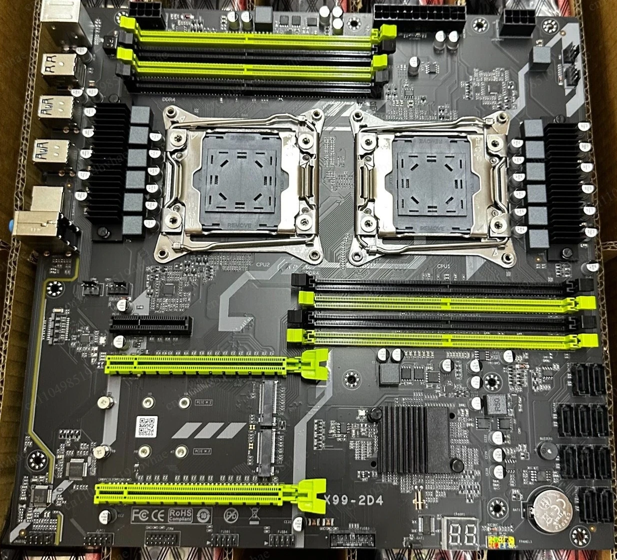Cross-border X99-2D4 dual-channel computer main board | VT-D