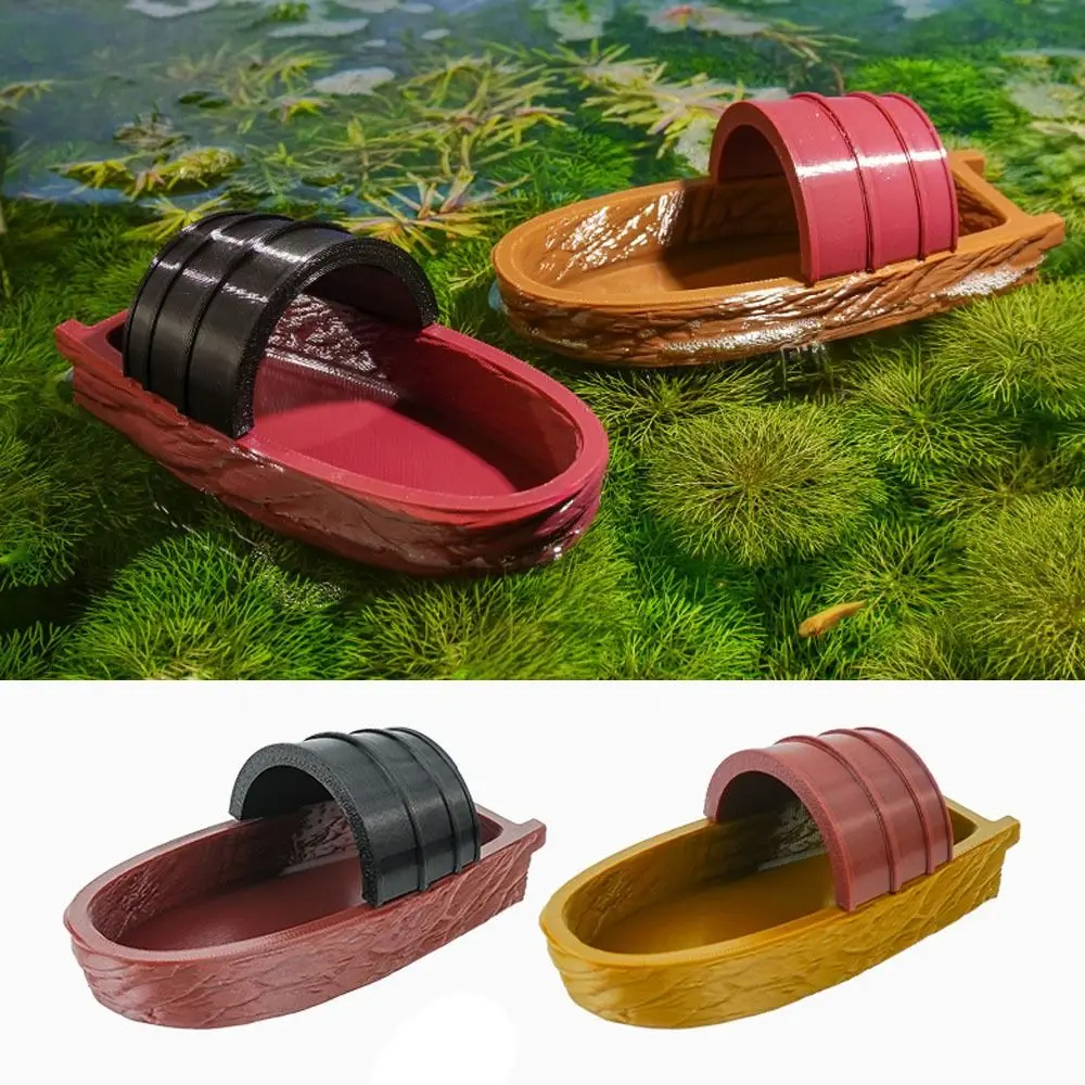 Creative PVC Old Man Fishing Ornament Floating lotus leaf Jiang Tai Gong Fishing DIY foam Miniature Room Decoration Car Ornament
