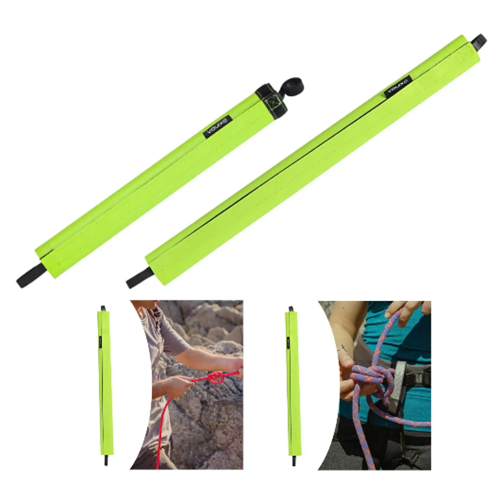 

Rope Protector Rock Climbing High Strength Durability Lightweight Arborist Rope Protection Cover for Spelunking Rappelling