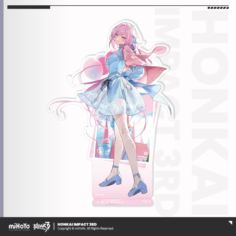 Presale Sunsyea Honkai Impact 3rd Official Merch miHoYo Original Authentic QJQD Series Acyclic Stand Elysia Kiana Senadina