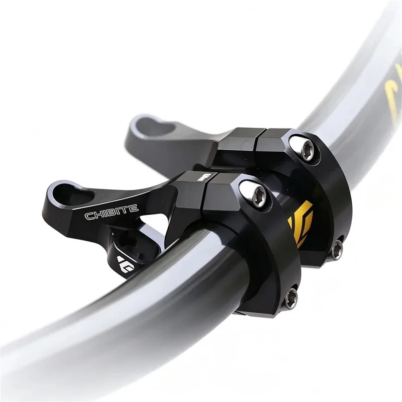 CHIBITE CNC MTB Stem 31.8mm 35mm Aluminum Handlebar Stem for Downhill Bike Dual Crown Fork Bicycle Parts
