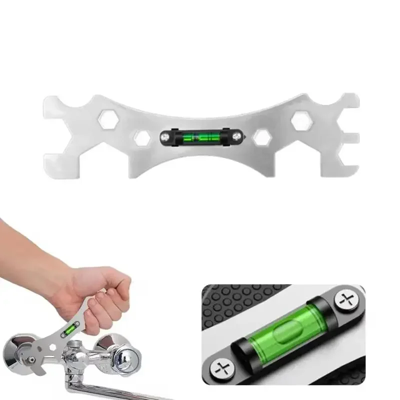 

Выравниватель труб горячей и холодной воды из нержавеющей стали с пузырьковым индикатором уровня, инструментами, кран/душ/водонагревателем/инструментом для выравнивания труб