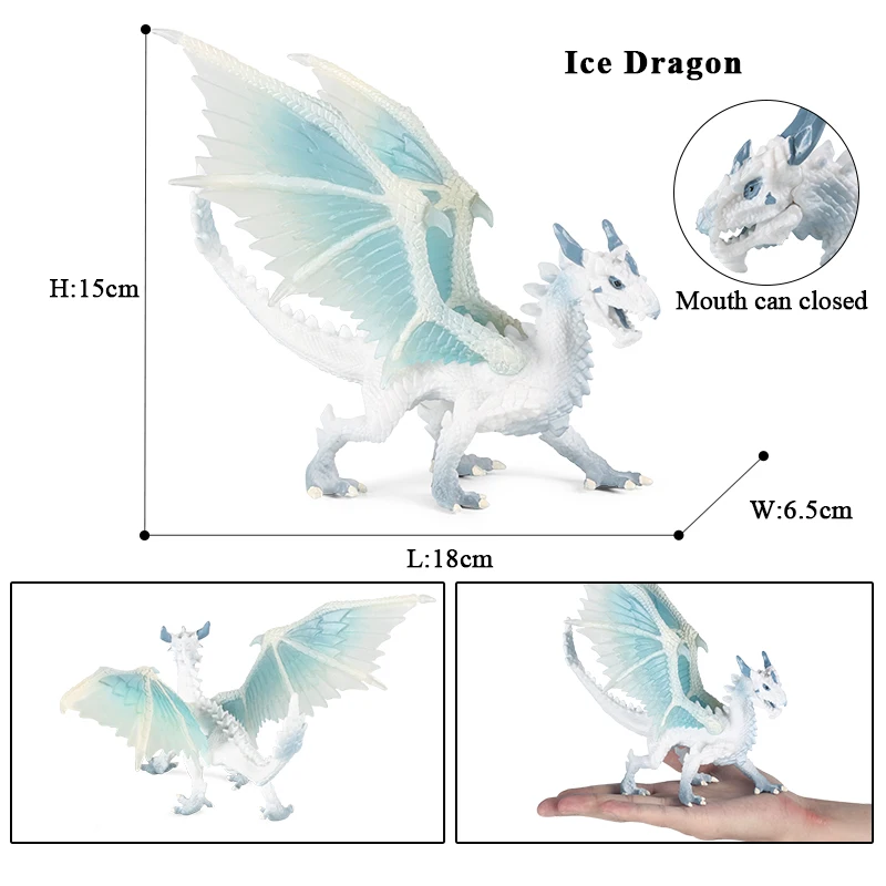 Oenux Original Savage Dinosaurier Mythos Drache Tiere Modell Feuer Bull Octopus Monster Krabbe Actionfiguren Kinder Sammlung Spielzeug Geschenk 3