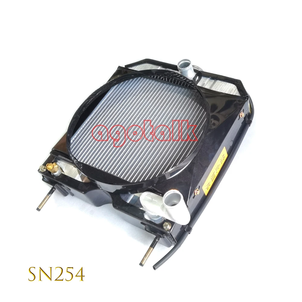 Imagem -02 - Radiador para Shinniu Bison Sn250 Sn254 com Motor Hb295t