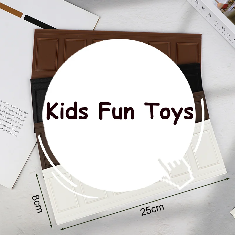 Jupe murale carrée pour maison de poupée 1/12, panneau mural pour Micro fenêtre de paysage, jeu de rôle, accessoires pour maison de poupée, 1 pièce