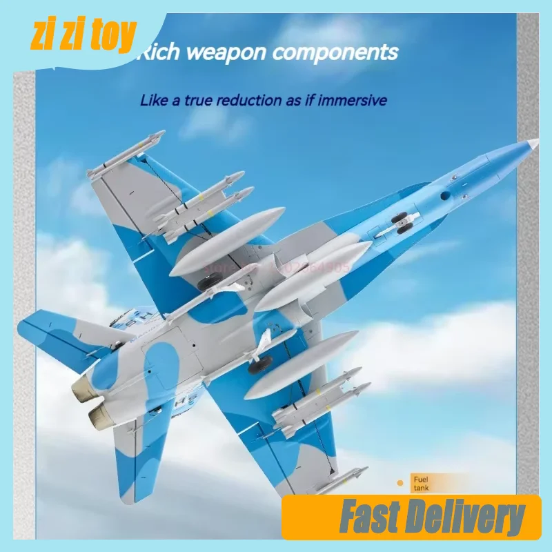 New Fms New 64mm F-18 Ducted Jet Aircraft Rc Plane Assembled Fixed Wing Model Fighter Jet Reverse Thrust Simulation Aircraft