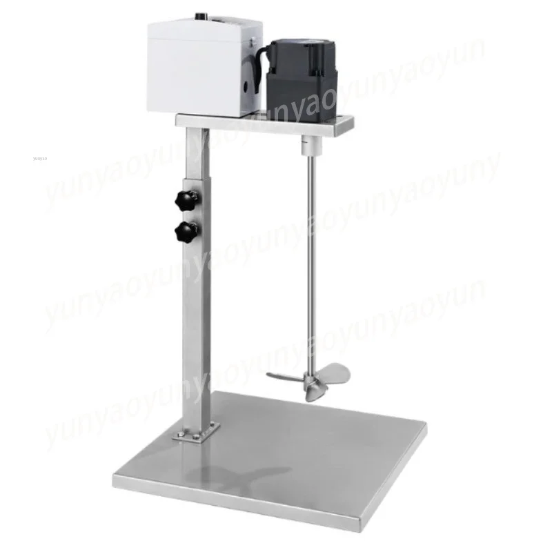Industrial Paint Mixer, Electric Stirrer with Adjustable Stand for Coating