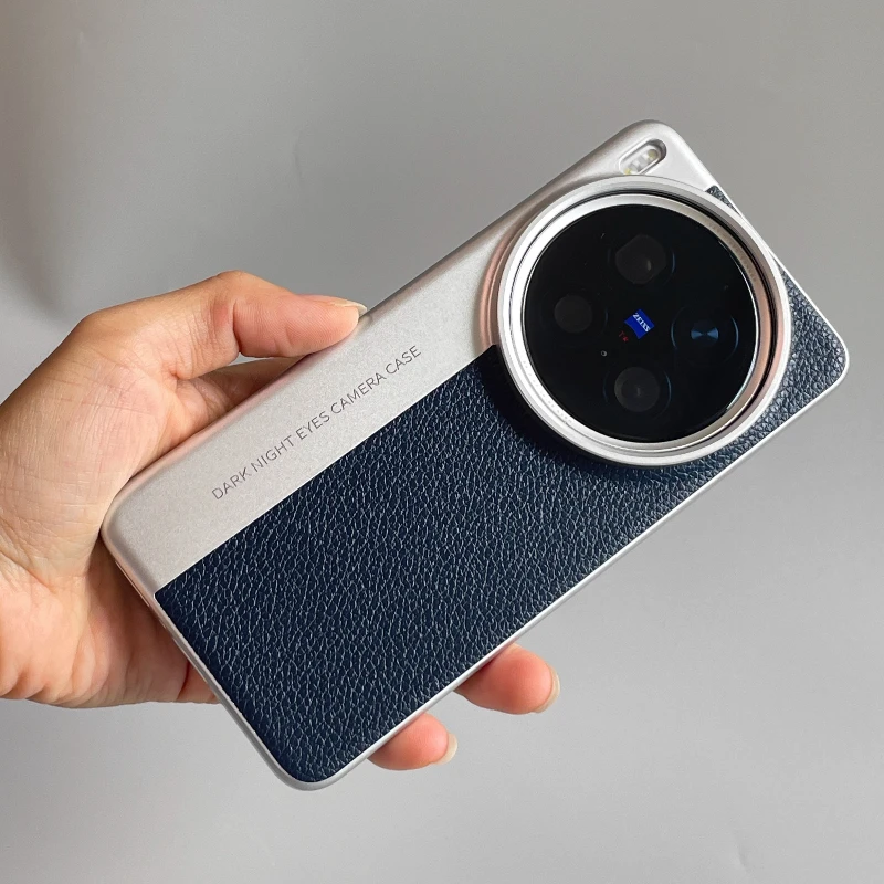 

Leather Case For vivo X300 Pro X200 Ultra X200 Pro Mini Shockproof Bumper Anti Fall Skin Friendly Protective Cover Shell