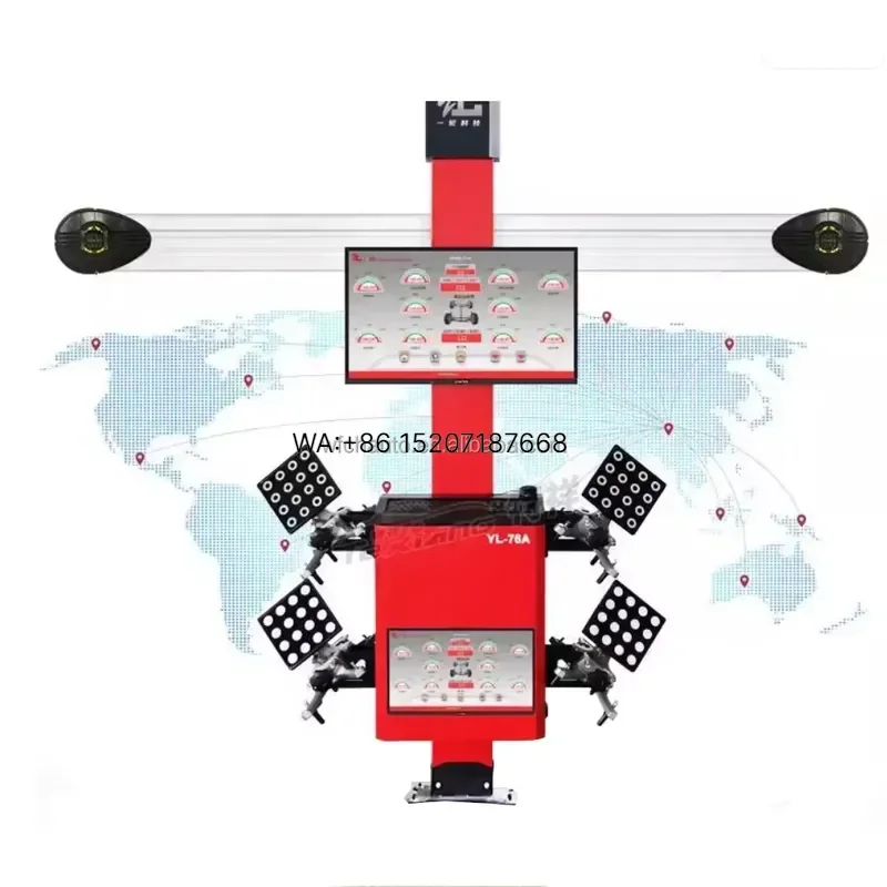 Wmwmnu for Warranty Four-wheel Alignment Tire Changer 3D Wheel Alignment and Balance with Lift